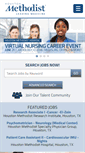 Mobile Screenshot of houstonmethodistcareers.org